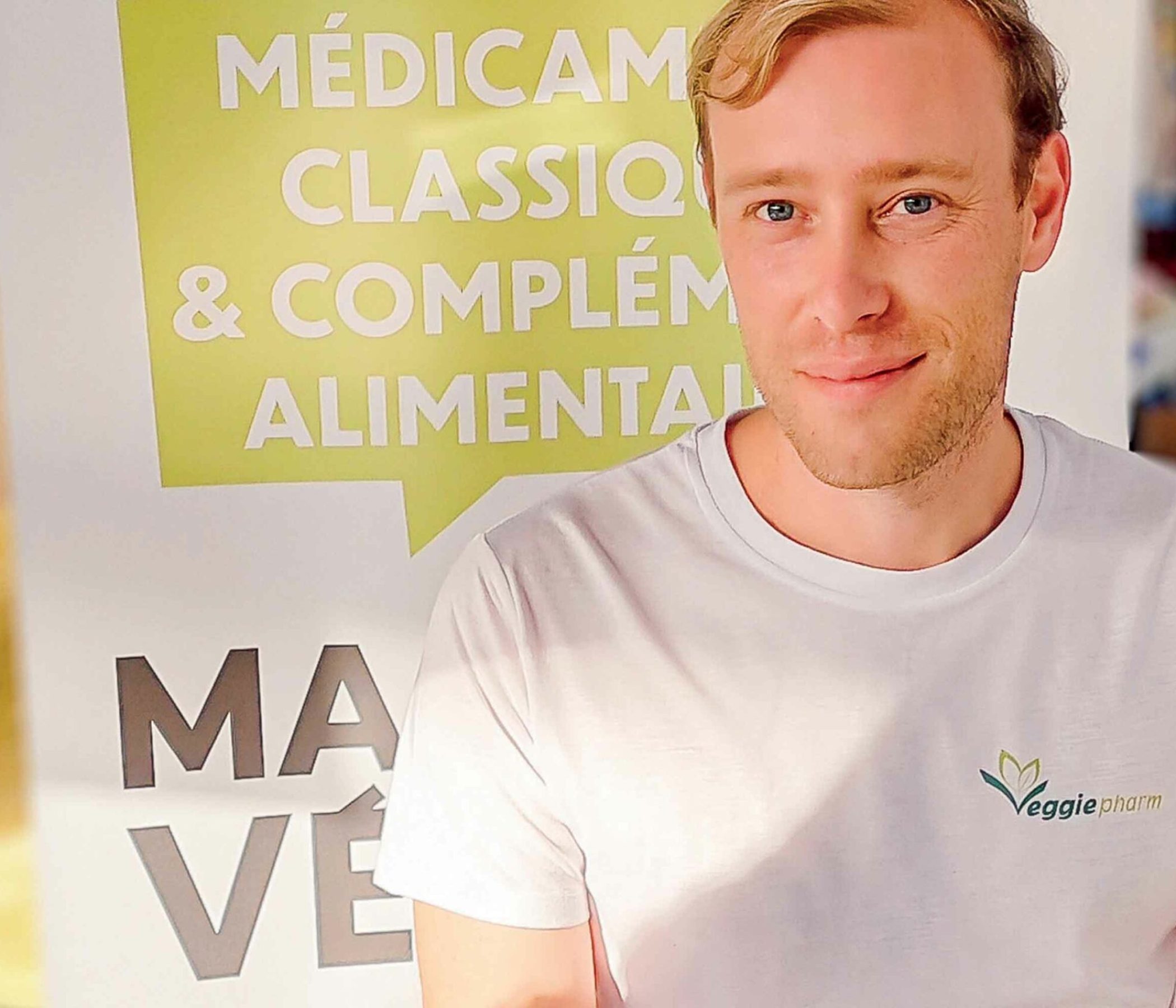 Kévin Bondiguel, co-fondateur de Veggiepharm (c) VeggiePharm